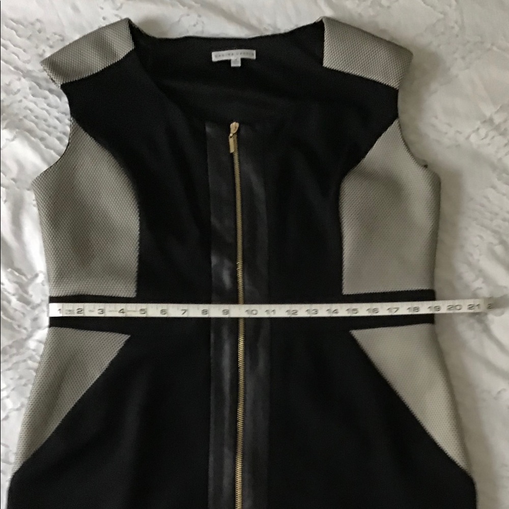 Sandra Darren Size 14 Zipper Dress